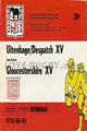 Despatch XV Gloucestershire 1976 memorabilia